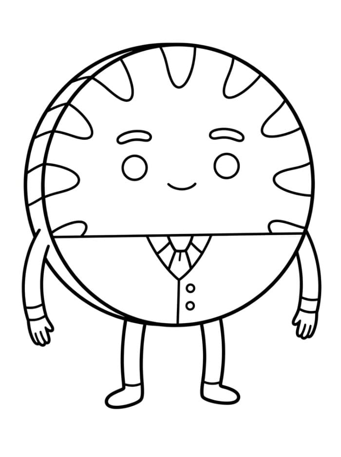 Adventure Time Peppermint Butler Berdiri