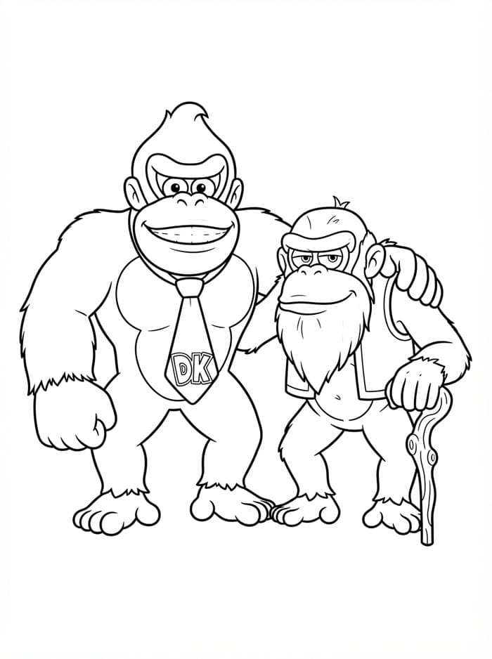 Donkey Kong dan Cranky Kong