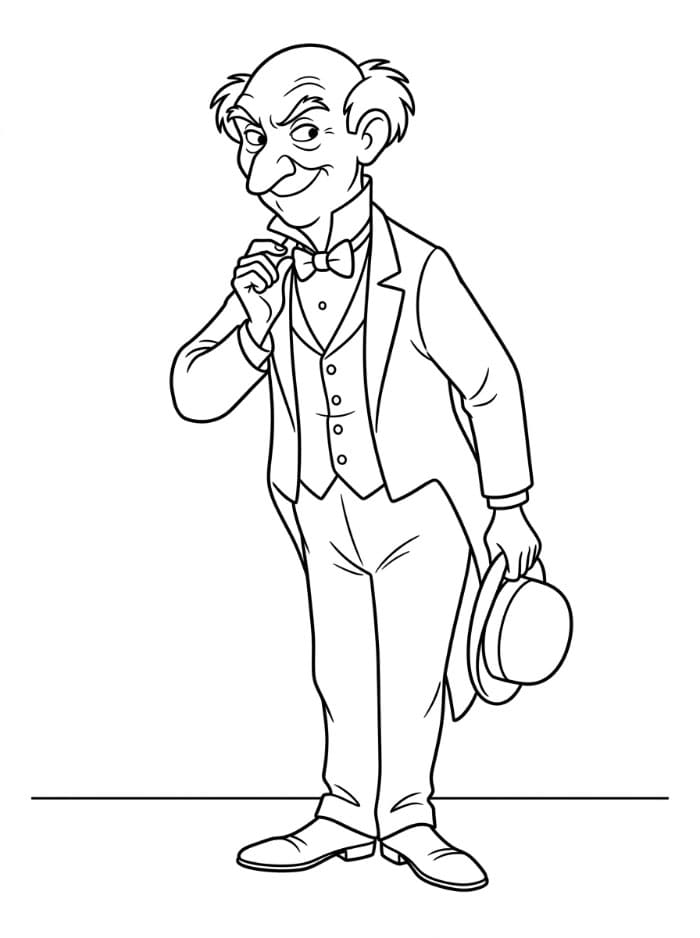 Edgar Balthazar dari The Aristocats