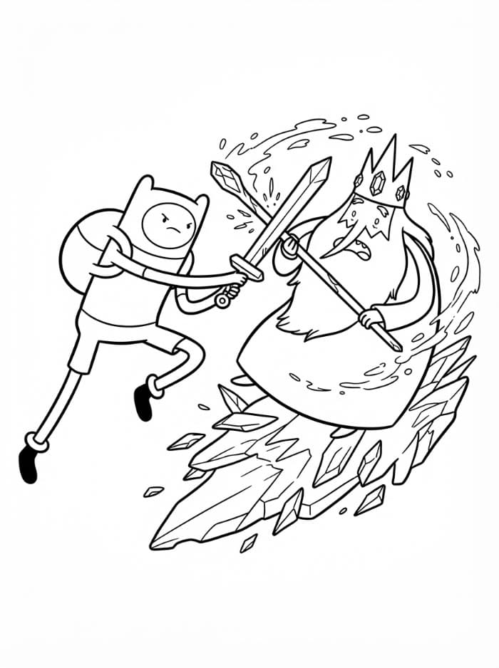 Finn Melawan Ice King