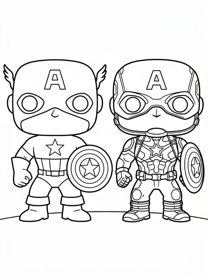Funko Pop Captain America