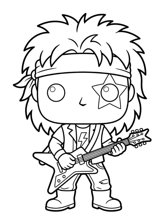Funko Pop Rockstar