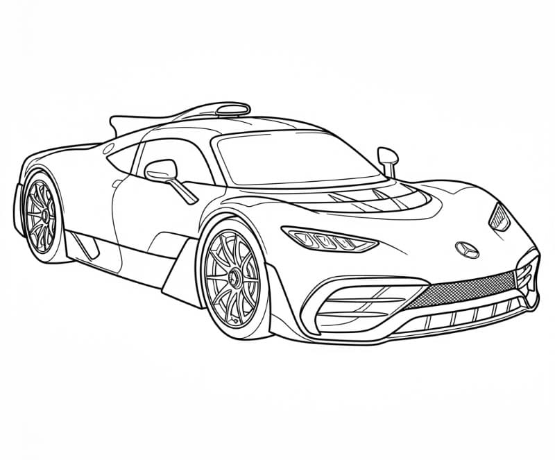 Mercedes supercar