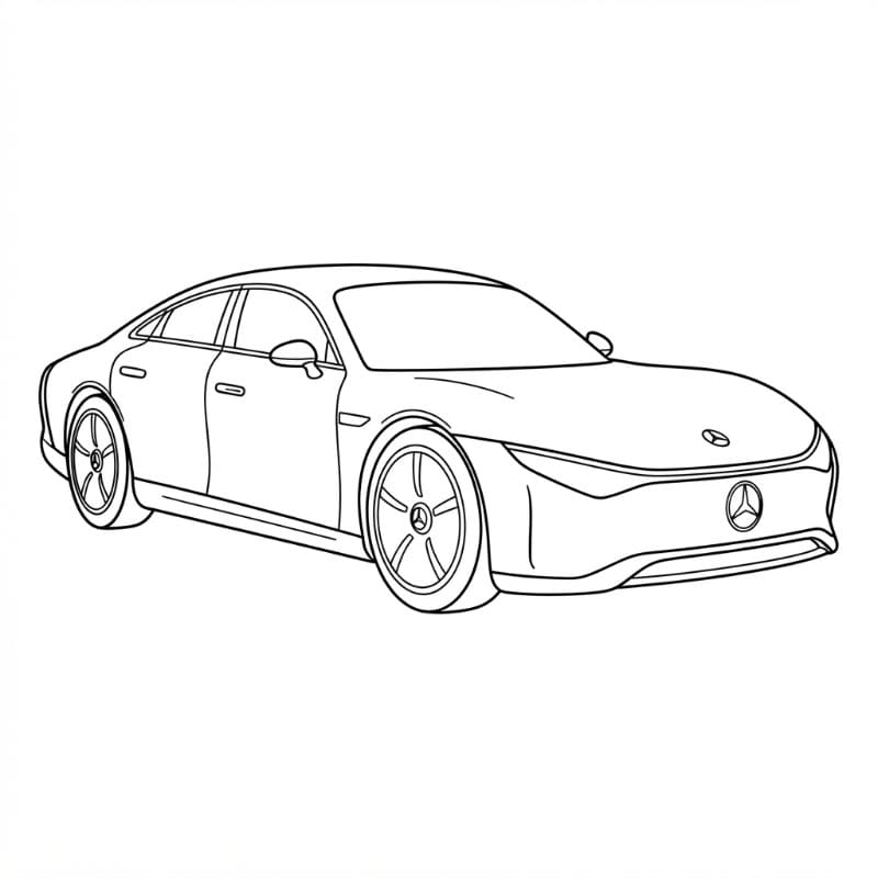 Mobil konsep Mercedes