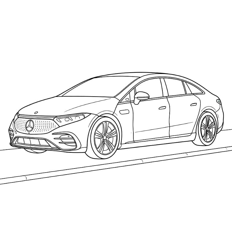 Mobil listrik Mercedes