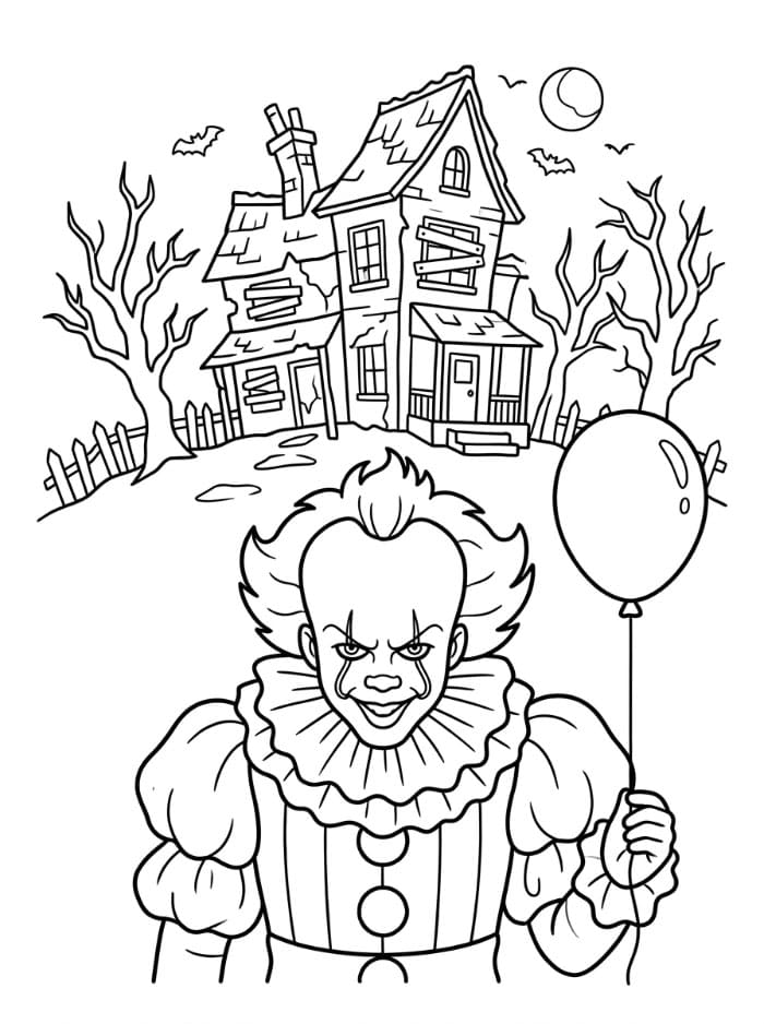 Pennywise dan Rumah Berhantu