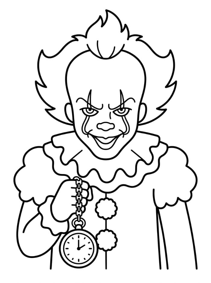 Pennywise dengan Jam Saku