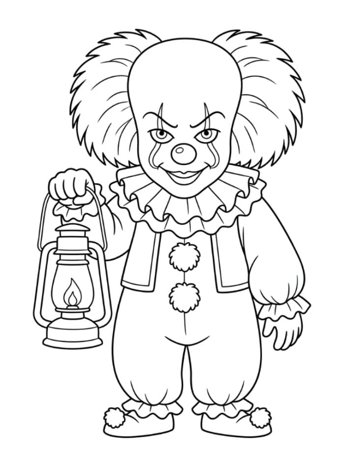 Pennywise Memegang Lentera