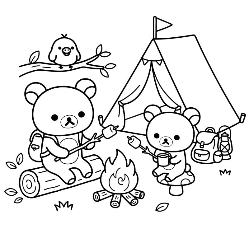 Perkemahan Rilakkuma