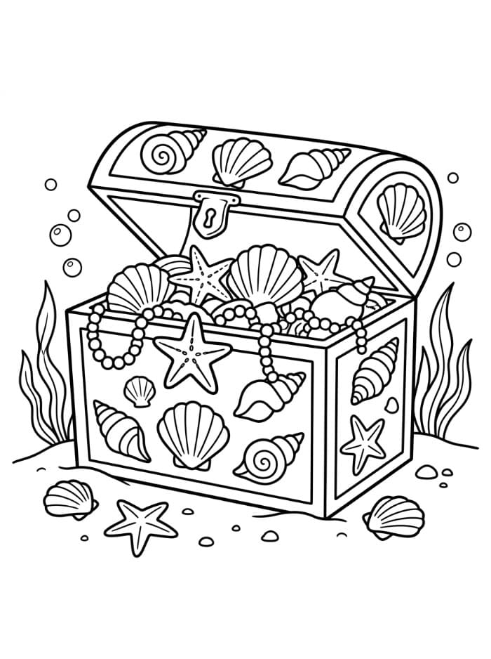 Peti Harta Karun Kerang Laut