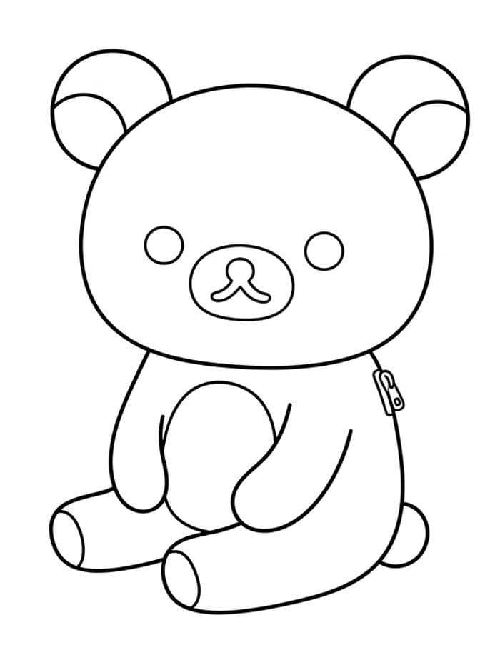 Rilakkuma duduk