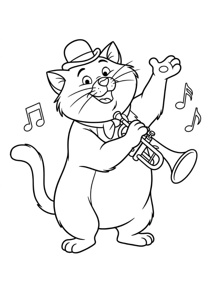 Scat Cat dari The Aristocats