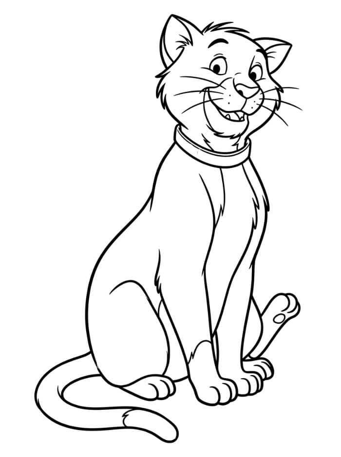 Thomas O'Malley dari The Aristocats