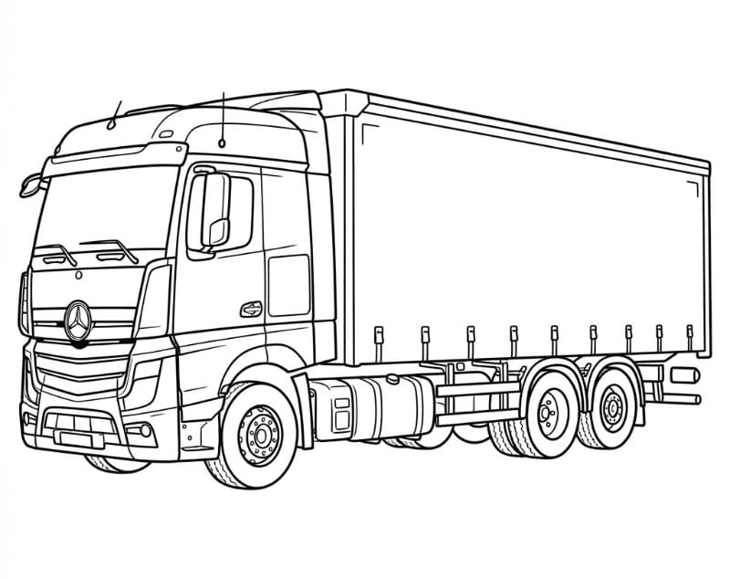 Truk Mercedes